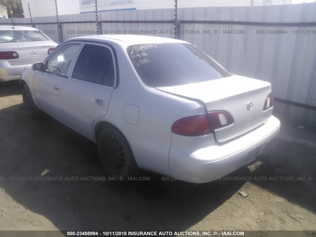 1NXBR12E7YZ346480 - 2000 TOYOTA COROLLA VE/CE/LE GRAY photo 3