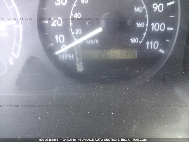 1NXBR12E7YZ346480 - 2000 TOYOTA COROLLA VE/CE/LE GRAY photo 7