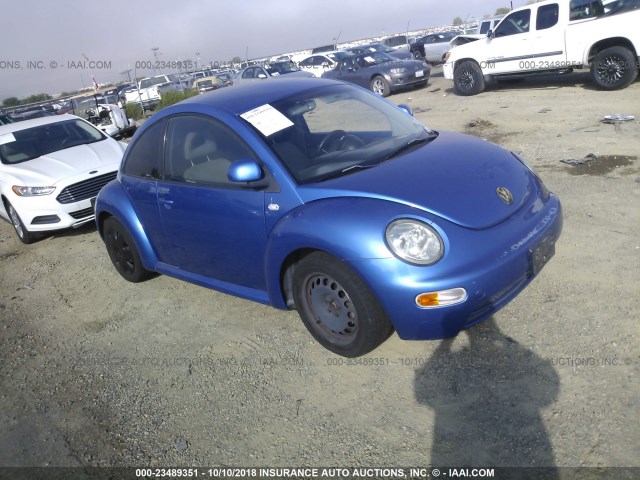 3VWBC21C2YM429831 - 2000 VOLKSWAGEN NEW BEETLE GL 蓝色 照片 1