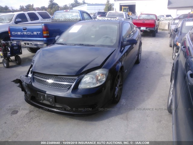 1G1AG1FX9A7154024 - 2010 CHEVROLET COBALT SS BLACK photo 2