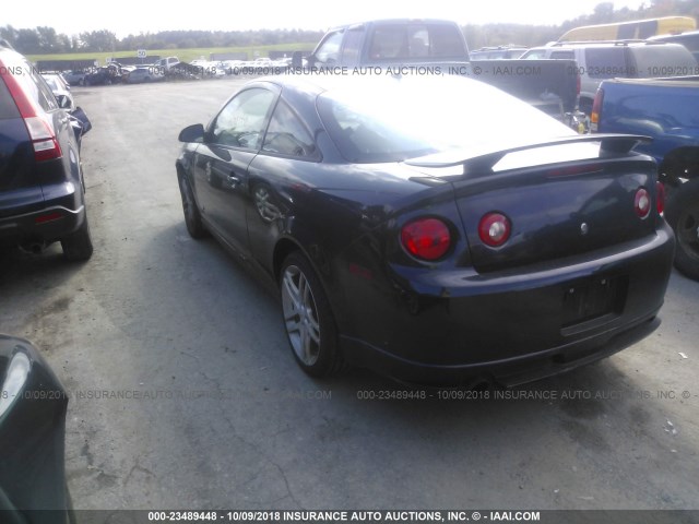 1G1AG1FX9A7154024 - 2010 CHEVROLET COBALT SS BLACK photo 3