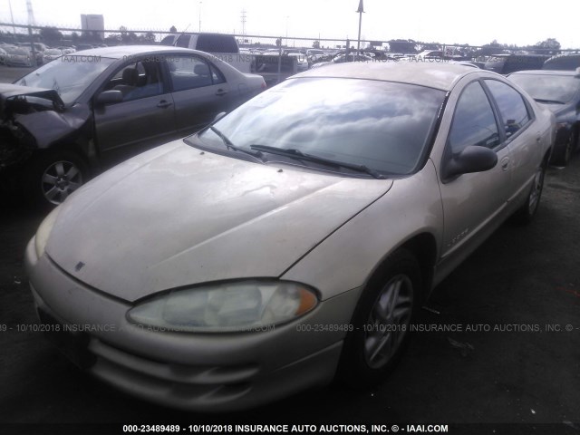 2B3HD46RXYH416831 - 2000 DODGE INTREPID GOLD photo 2