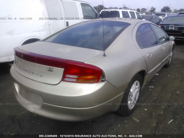 2B3HD46RXYH416831 - 2000 DODGE INTREPID GOLD photo 4