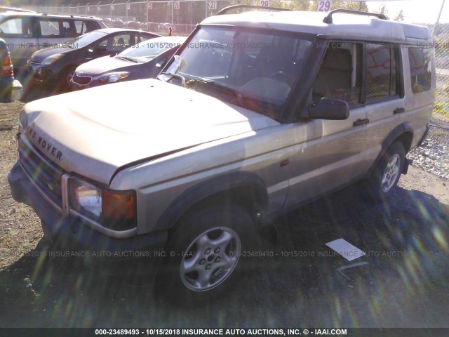 SALTY1546YA275586 - 2000 LAND ROVER DISCOVERY II  ოქროსფერი ფოტო 2