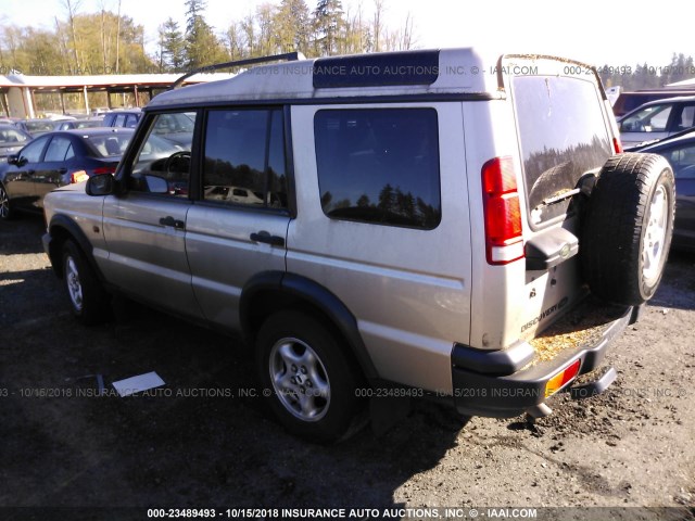 SALTY1546YA275586 - 2000 LAND ROVER DISCOVERY II  ოქროსფერი ფოტო 3