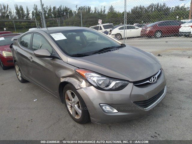 5NPDH4AE8DH328383 - 2013 HYUNDAI ELANTRA GLS/LIMITED Champagne photo 1