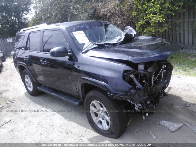 JTEBU5JR0H5468344 - 2017 TOYOTA 4RUNNER SR5 PREM/LTDL/TRAIL/TRD შავი ფოტო 1