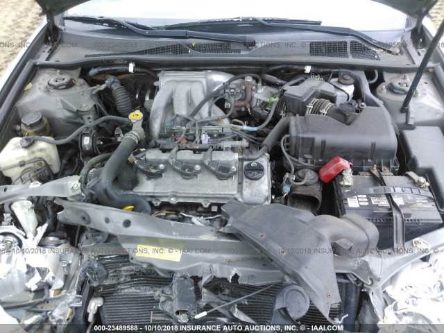 4T1BF32K52U541141 - 2002 TOYOTA CAMRY LE/XLE/SE GRAY photo 10