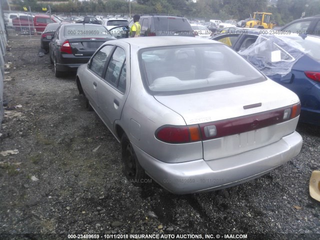 3N1AB41D9WL062552 - 1998 NISSAN SENTRA XE/GXE TAN photo 3