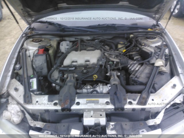 1G2WK52J13F132438 - 2003 PONTIAC GRAND PRIX SE ვერცხლისფერი ფოტო 10