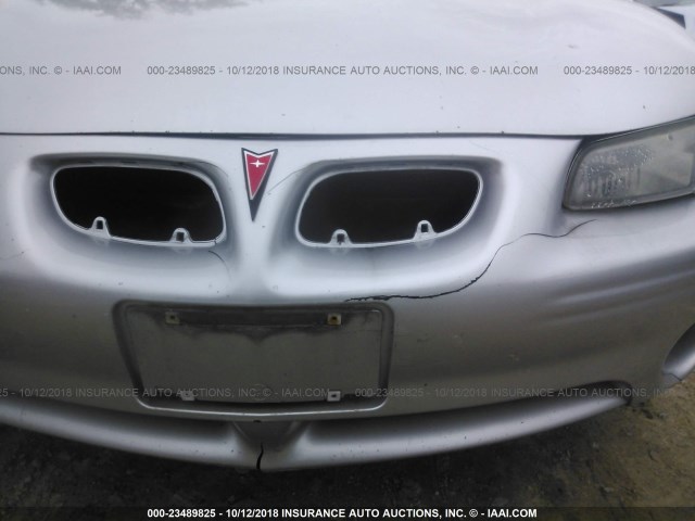 1G2WK52J13F132438 - 2003 PONTIAC GRAND PRIX SE ვერცხლისფერი ფოტო 6