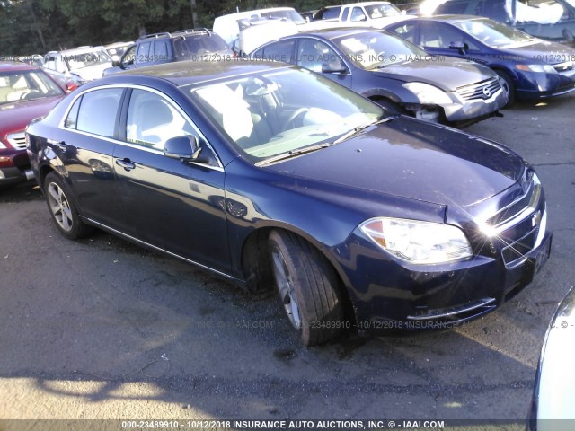 1G1ZC5E10BF249114 - 2011 CHEVROLET MALIBU 1LT BLUE photo 1