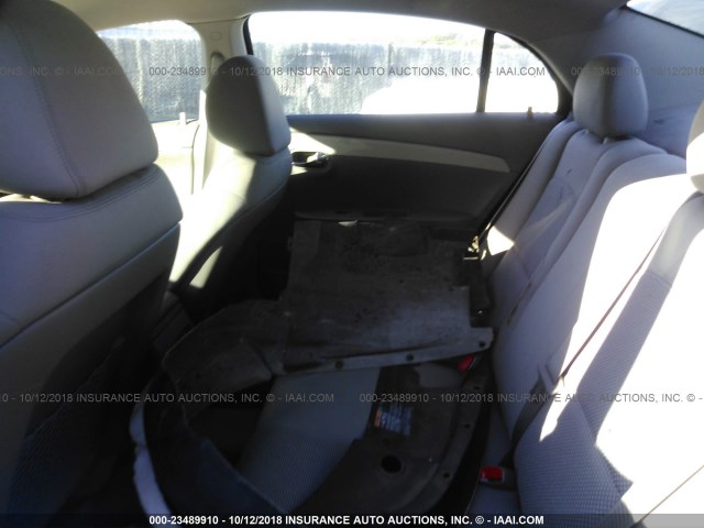 1G1ZC5E10BF249114 - 2011 CHEVROLET MALIBU 1LT BLUE photo 8