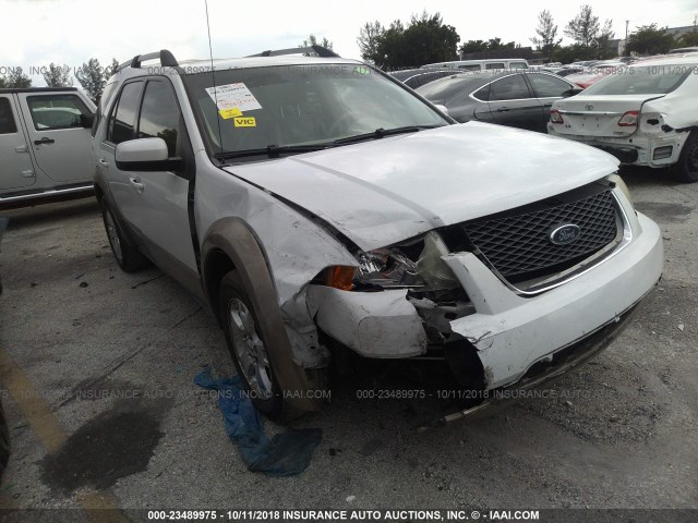 1FMZK02105GA37289 - 2005 FORD FREESTYLE SEL WHITE photo 1