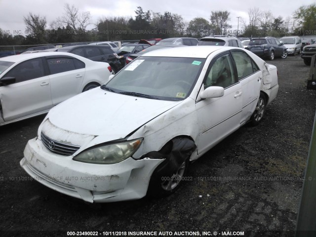 4T1BE30K36U710374 - 2006 TOYOTA CAMRY LE/XLE/SE WHITE photo 2