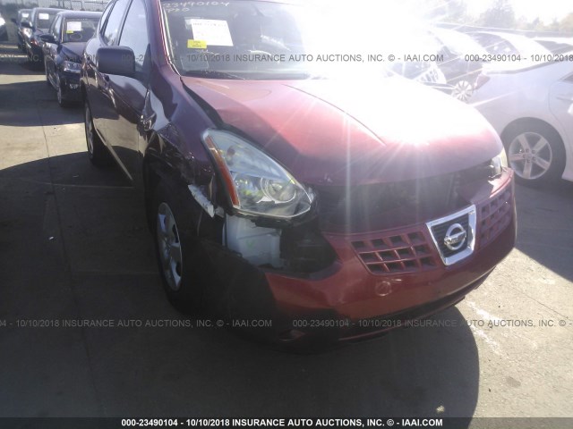 JN8AS58T69W052290 - 2009 NISSAN ROGUE S/SL RED photo 6