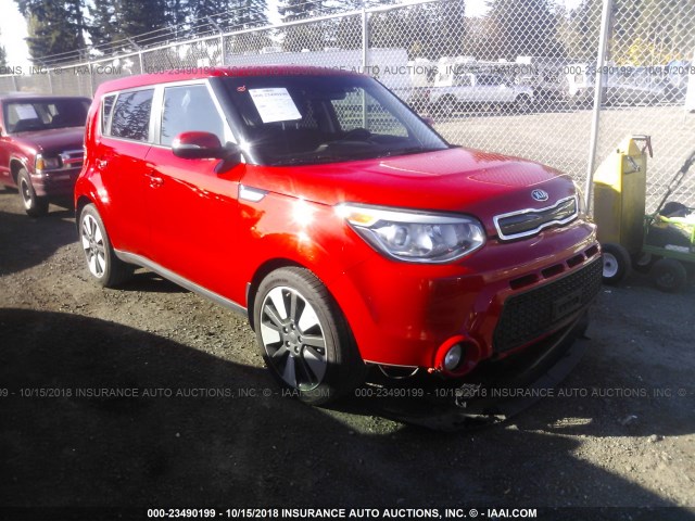 KNDJX3A50F7755063 - 2015 KIA SOUL ! RED photo 1