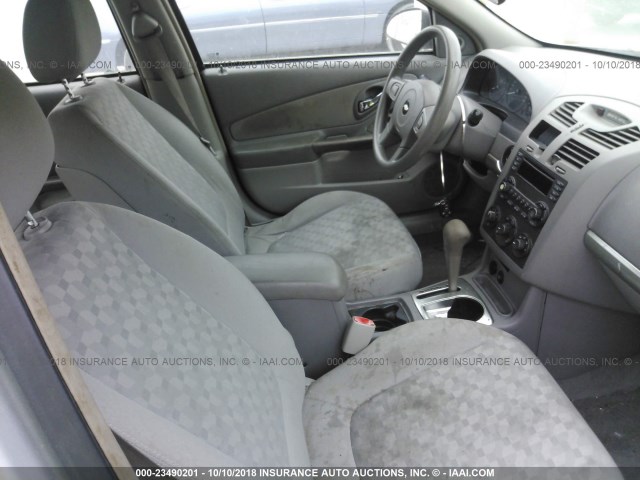 1G1ZT54855F243263 - 2005 CHEVROLET MALIBU LS Gümüş foto 5