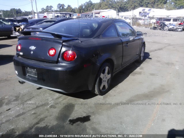 1G1AM15B467677845 - 2006 CHEVROLET COBALT SS BLACK photo 4