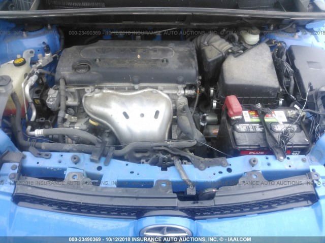 JTLZE4FE7B1138865 - 2011 TOYOTA SCION XB Көк фото 10