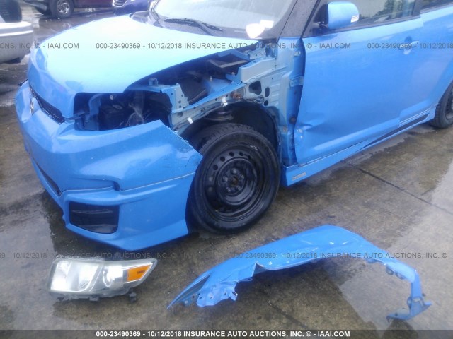 JTLZE4FE7B1138865 - 2011 TOYOTA SCION XB Көк фото 6
