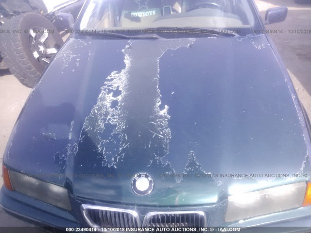 WBACD4322TAV36594 - 1996 BMW 328 I AUTOMATIC BLUE photo 10