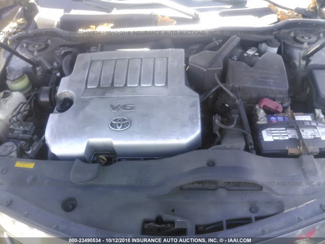 4T1BK46K98U060250 - 2008 TOYOTA CAMRY LE/XLE/SE 灰色 照片 10