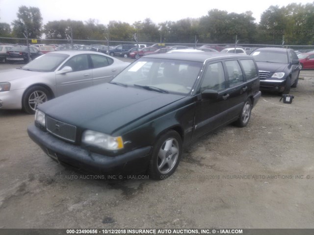 YV1LW5717S2097772 - 1995 VOLVO 850 GREEN photo 2