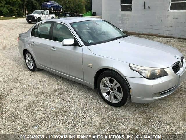 WBANV13569C156251 - 2009 BMW 528 XI SILVER photo 1