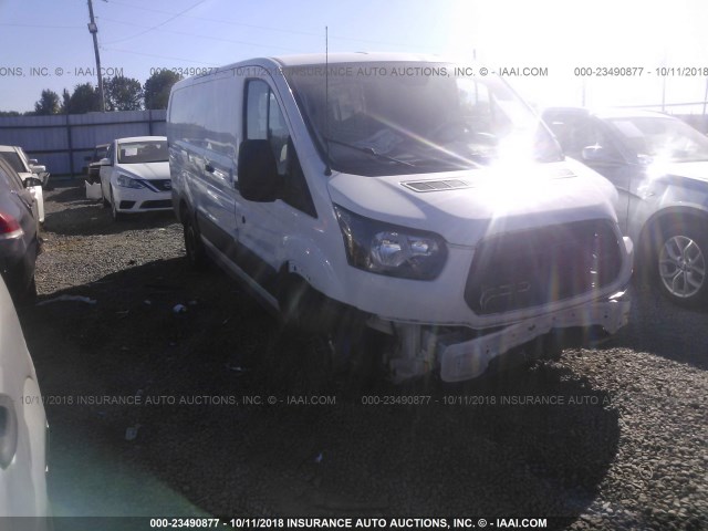 1FTYE1ZM4JKA61096 - 2018 FORD TRANSIT T-150 WHITE photo 1