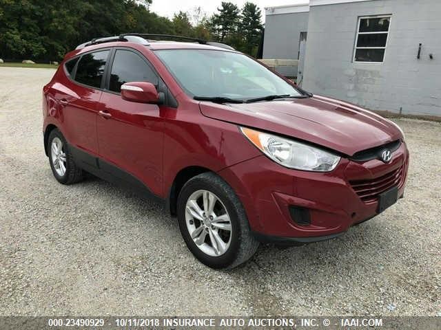 KM8JUCAC2CU345882 - 2012 HYUNDAI TUCSON GLS/LIMITED RED photo 1