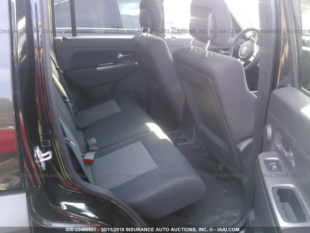 1J4PN3GK2BW513849 - 2011 JEEP LIBERTY RENEGADE BLACK photo 8