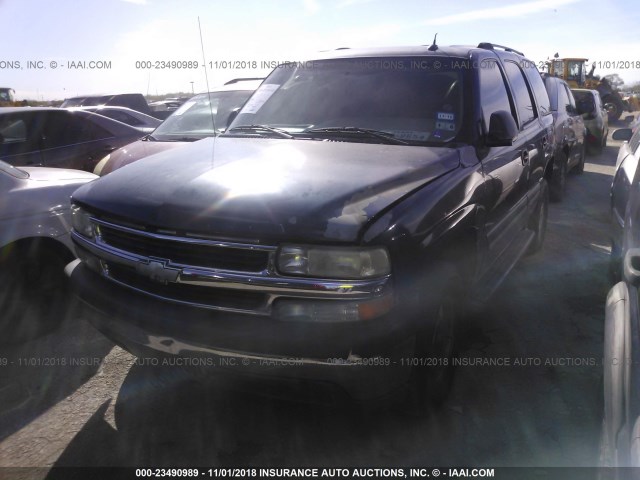 1GNEC13T35J207127 - 2005 CHEVROLET TAHOE C1500 BLUE photo 2