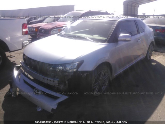 JTKJF5C74C3031448 - 2012 TOYOTA SCION TC 银色 照片 2