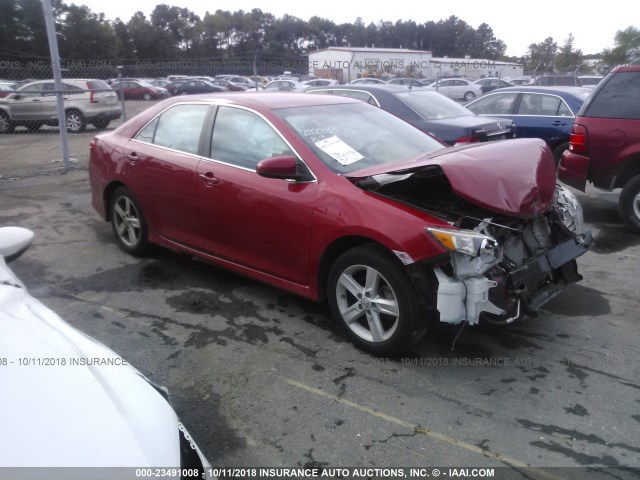 4T1BF1FK2DU641151 - 2013 TOYOTA CAMRY L/SE/LE/XLE Qırmızı foto 1