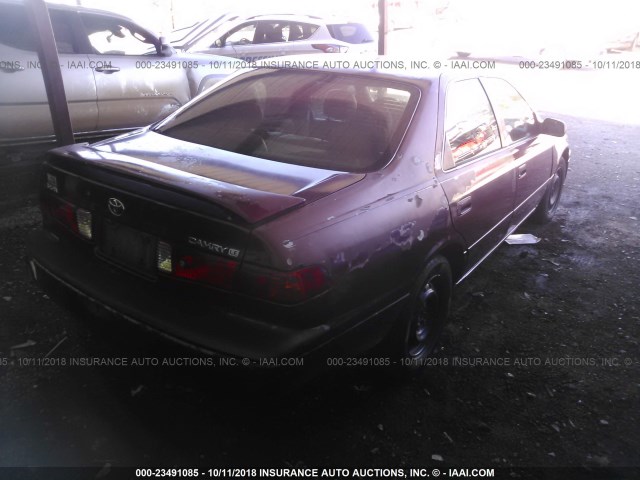 JT2BG22K8Y0416249 - 2000 TOYOTA CAMRY CE/LE/XLE 勃艮第红 照片 4
