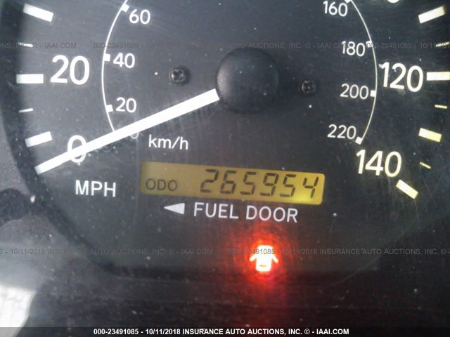 JT2BG22K8Y0416249 - 2000 TOYOTA CAMRY CE/LE/XLE 勃艮第红 照片 7