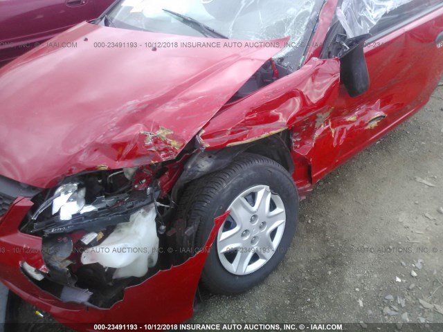 1HGEM22194L020328 - 2004 HONDA CIVIC DX VP Qırmızı foto 6