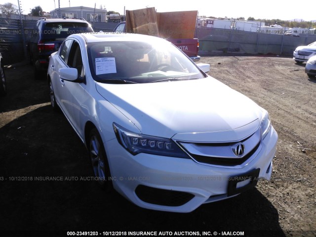 19UDE2F38GA019014 - 2016 ACURA ILX WATCH PLUS WHITE photo 1