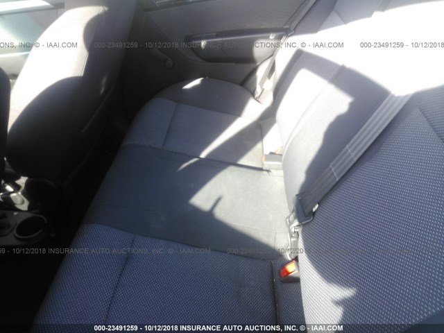 KL1TD5DE2AB132677 - 2010 CHEVROLET AVEO LS/LT RED photo 8