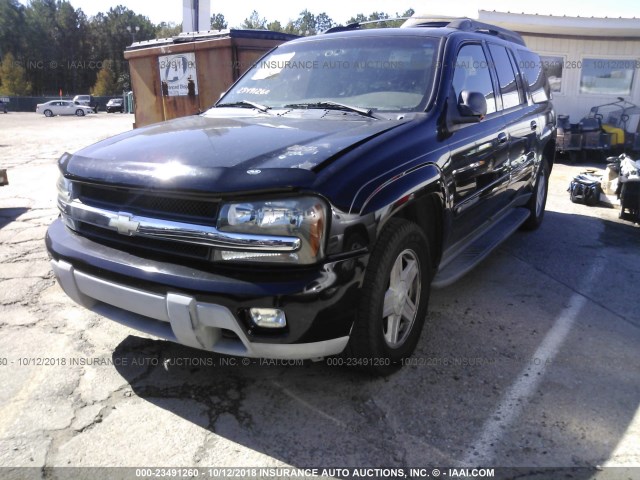 1GNET16S626138340 - 2002 CHEVROLET TRAILBLAZER EXT BLACK photo 2