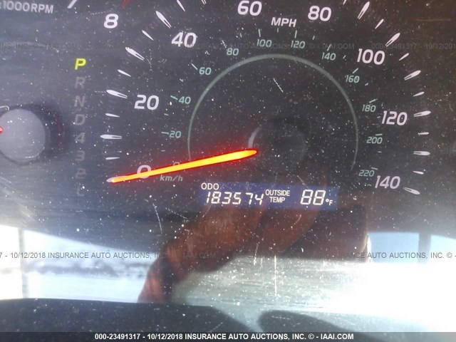 4T4BE46K98R018156 - 2008 TOYOTA CAMRY CE/LE/XLE/SE BLUE photo 7