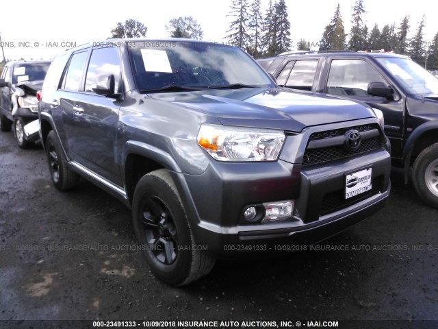 JTEBU5JR6C5109122 - 2012 TOYOTA 4RUNNER SR5/LIMITED/TRAIL GRAY photo 1