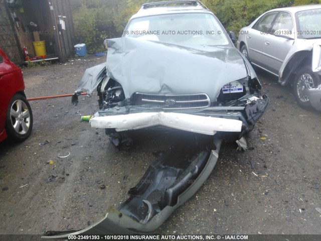 4S3BH675117671434 - 2001 SUBARU LEGACY OUTBACK AWP 绿色 照片 6