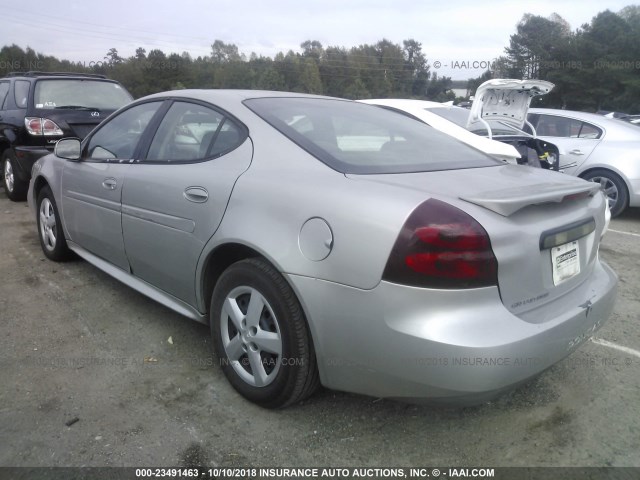2G2WP552861295816 - 2006 PONTIAC GRAND PRIX 银色 照片 3