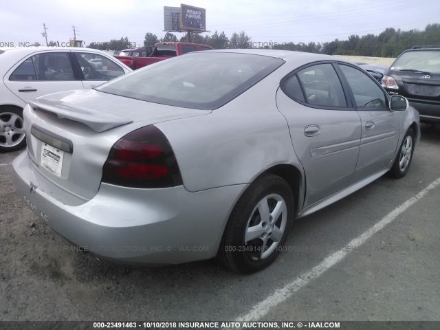 2G2WP552861295816 - 2006 PONTIAC GRAND PRIX 银色 照片 4