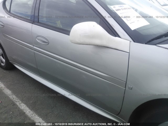 2G2WP552861295816 - 2006 PONTIAC GRAND PRIX 银色 照片 6