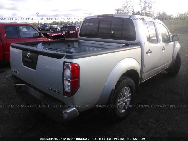 1N6AD0EV3FN700438 - 2015 NISSAN FRONTIER S/SV/SL/PRO-4X SILVER photo 4