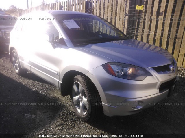 5J8TB18267A002683 - 2007 ACURA RDX SILVER photo 1