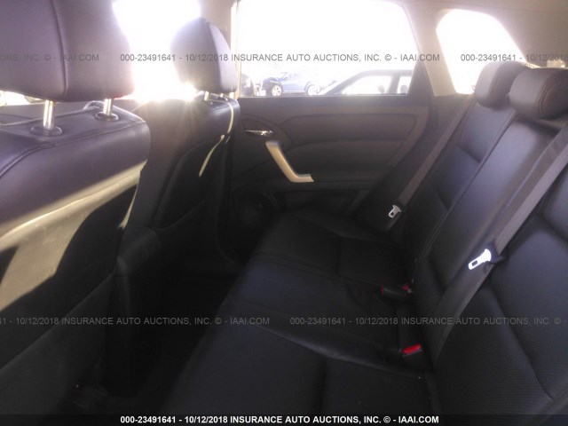 5J8TB18267A002683 - 2007 ACURA RDX SILVER photo 8